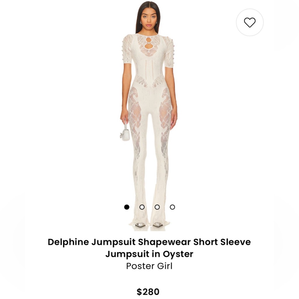 Poster Girl Delphine Jumpsuit White Oyster Cream